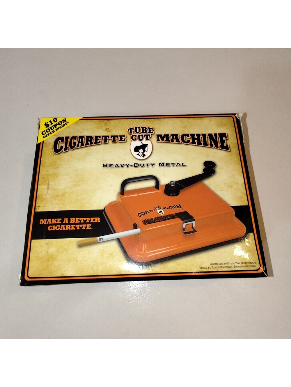Tube Cut Tabletop Cigarette Making Machine Injector 100's & King Size